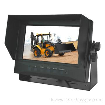 7 Inch Digital  waterproof Monitor Car Rear View Monitor